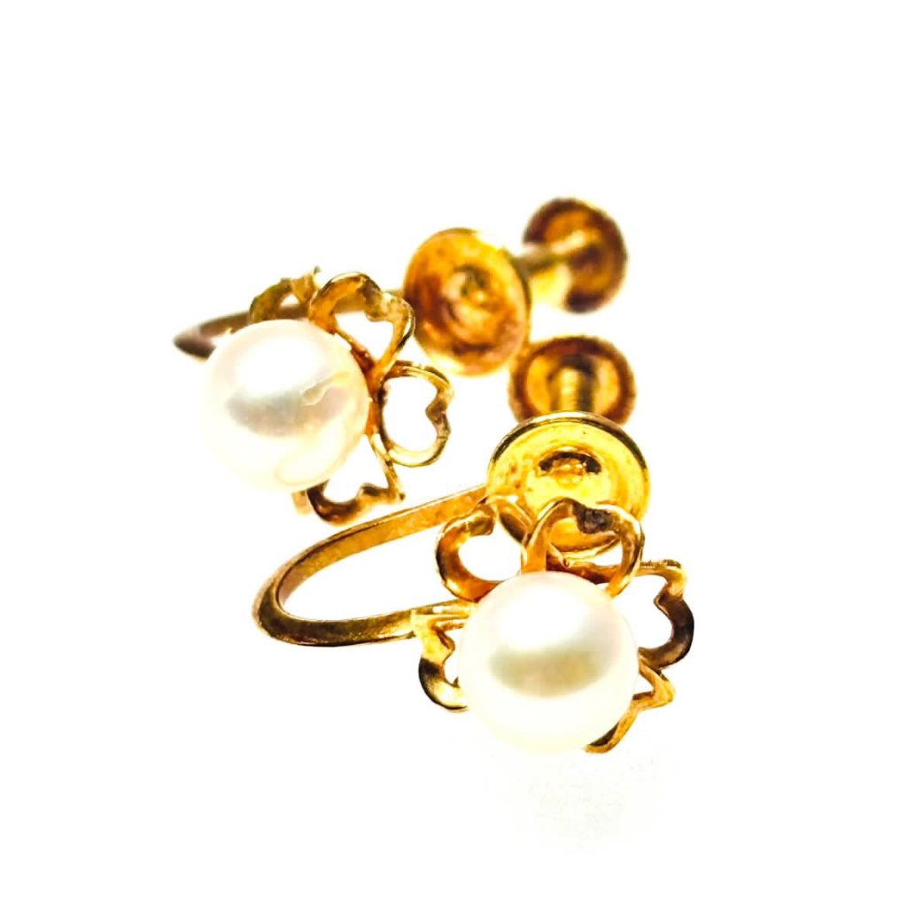 K18 18金 ピアス